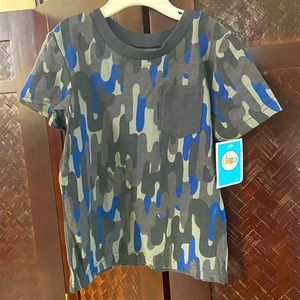 Grey short sleeve shirt for boys size 3T